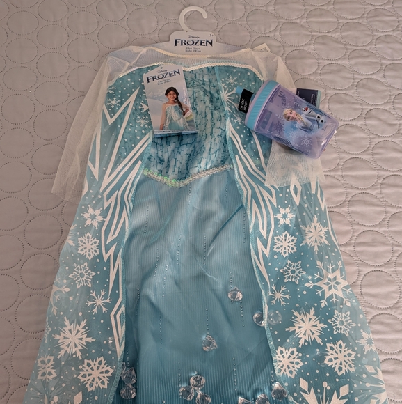 LOT of Elsa Frozen dresses and accessories 3T and 5T - Picture 3 of 15